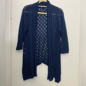Blue Cardigan